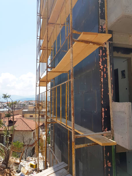 istock construction scaffolding thermal insulation building constraction industry 1256289100