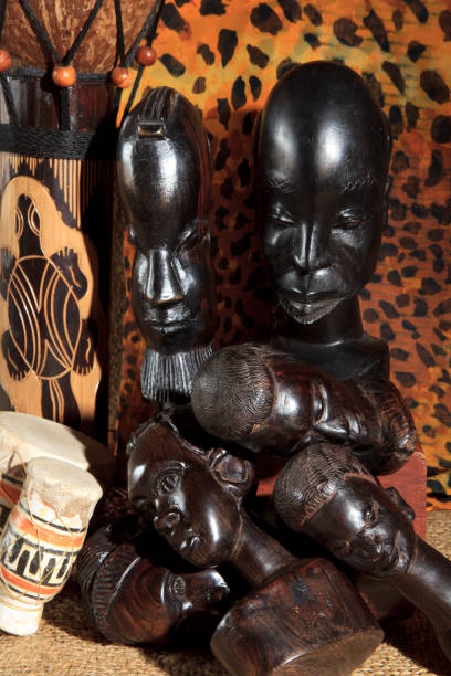 istock African art and sculptures. 1256289133
