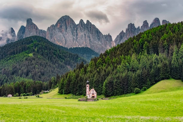 istock Landscape in the italian Dolomites 1256289190