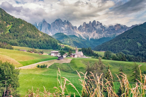 istock Landscape in the italian Dolomites 1256289965