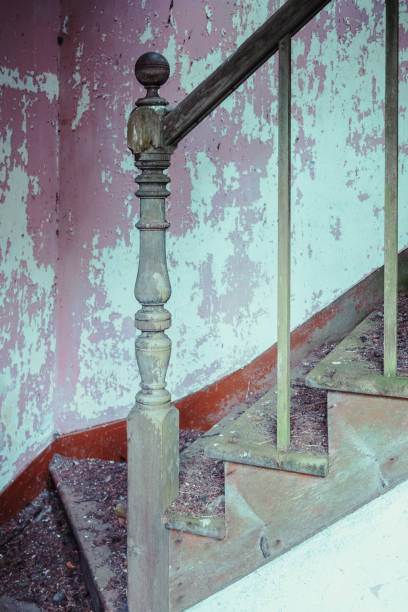 istock The Newel Post in a ruin 1256290371