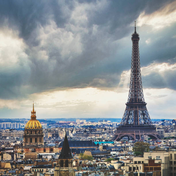 istock Eiffel Tower in Paris, France 1256295869