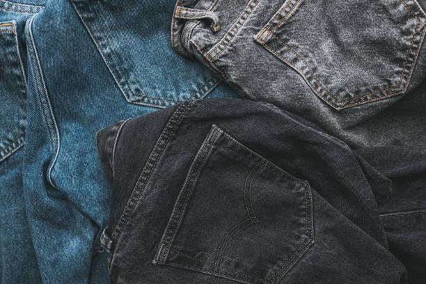 istock Jeans fashion background. 1256295902