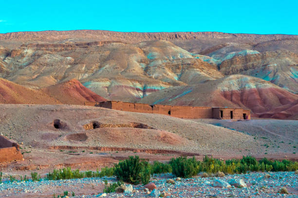 istock Troglodyte berbere construction near the Dades Gorges, Morocco 1256297335