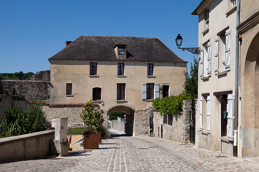 Overview of Montluçon, town of Montluçon, department of Allier, France