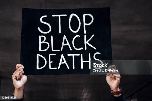Stop Racism Stock Photo - Download Image Now - I Can't Breathe, African Ethnicity, African-American Ethnicity
