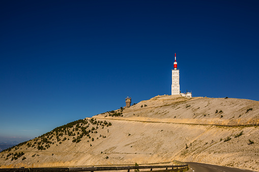 View over the Mont Ventoux in Provence, France, Europe.