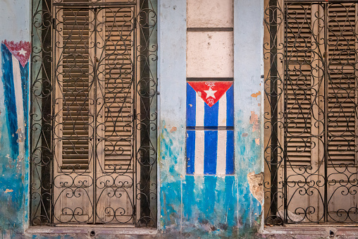 Old Havana is full of art on the streets.