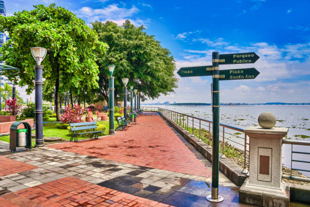 Malecon 2000 landmark of Guayaquil  Ecuador in south america