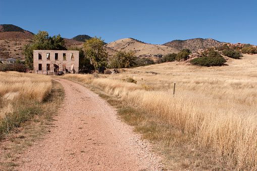 8-10-2021: Pacifica, California: Historic Adobe Sanchez house in Pacifica California