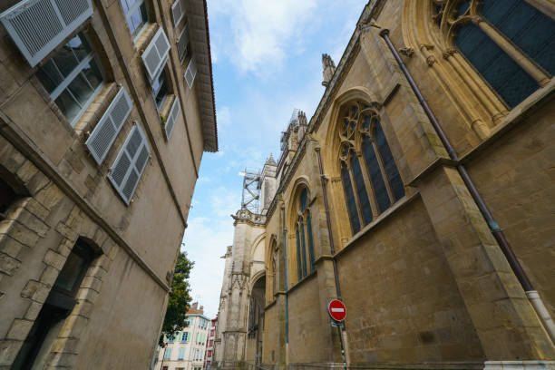 istock Architecture of Bayonne city. 1256338584