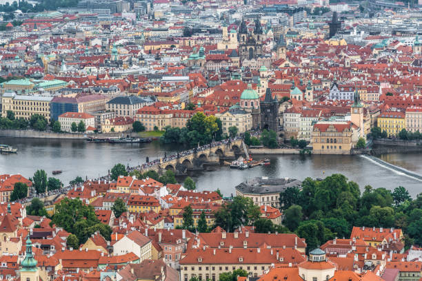 istock View of old town 1256340503