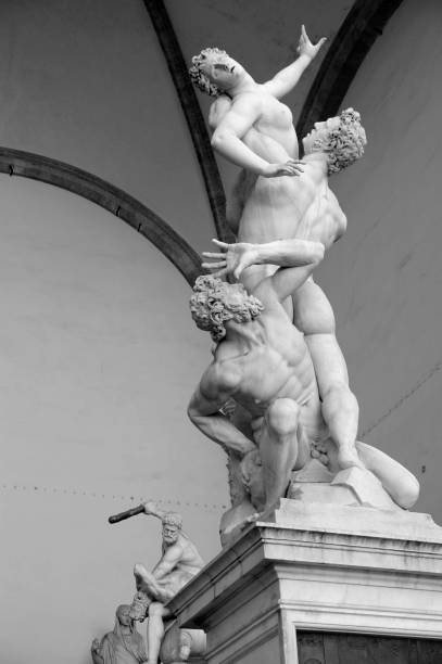 istock Rape of the Sabines statue 1256353334