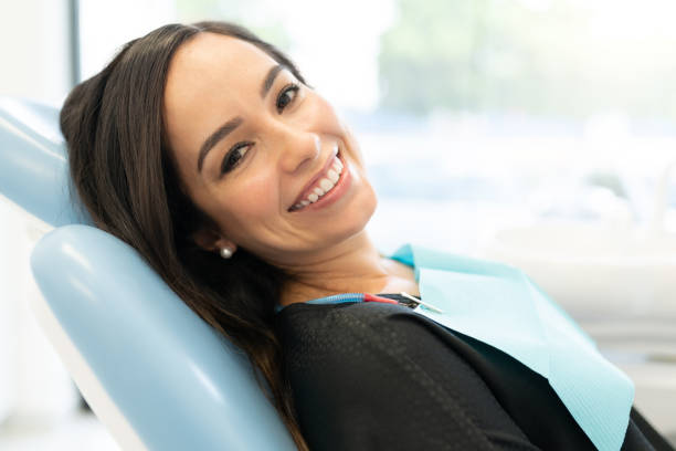 istock Patient Getting Checkup At Dental Clinic 1256362506