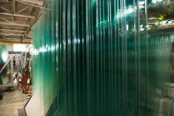 Glass factory. Glass Panels for PVC Windows and Doors Manufacturing, tempered float glass panels