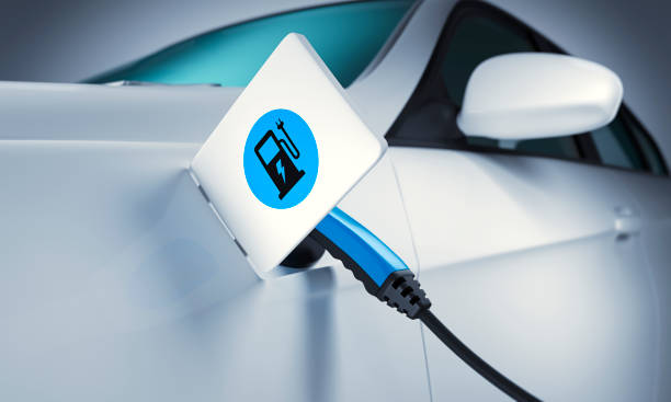 istock Electric Car Charging At Power Station 1256374158