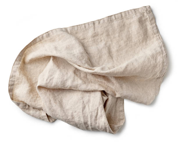 natural grey linen napkin