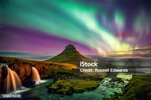 istock Kirkjufell Iceland Northern Lights 1256376038