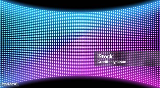 Video Wall Screen Texture Background Display Stock Illustration - Download Image Now - Light, Computer Monitor, Wall - Building Feature - iStock