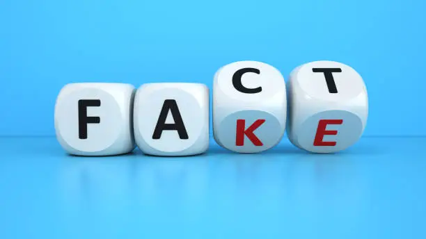 Photo of Fake Fact Cubes