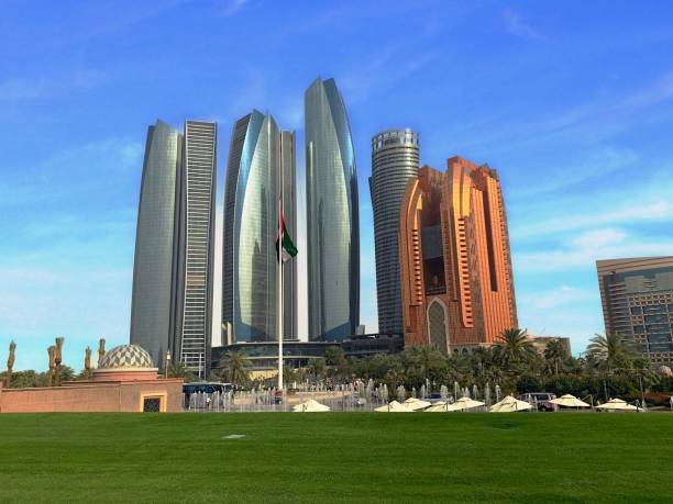 istock Etihad Towers, Abu Dhabi, UAE 1256447446