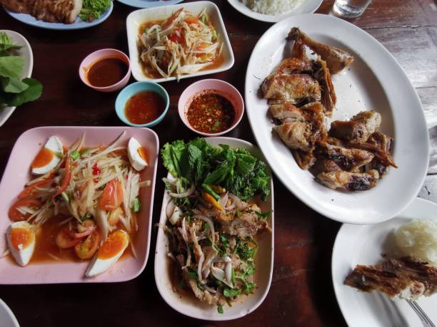 istock Thai Foods on the Table 1256459065