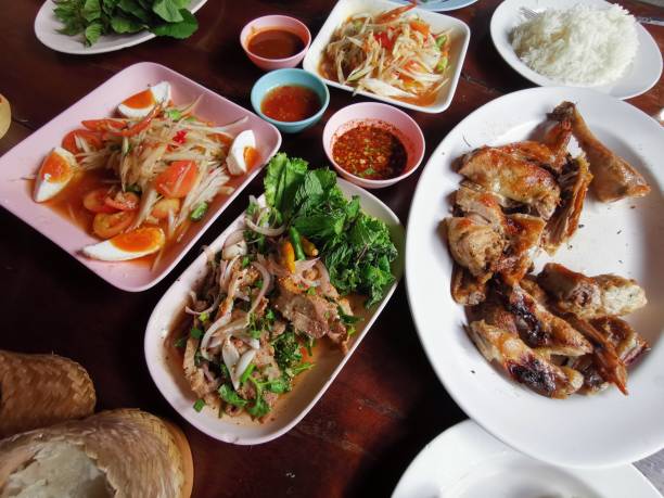 istock Thai Foods on the Table 1256459092