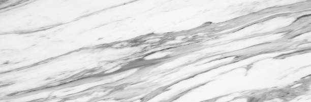 istock Panorama of white marble background with natural stripe for elegant design usage 1256459521