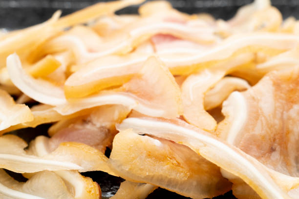 istock Okinawan dish of pig ears,Mimiga 1256460920