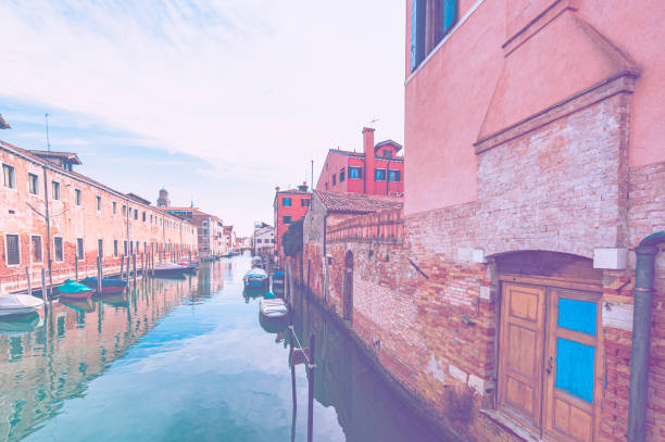 istock Venice in faded color effect. 1256464356