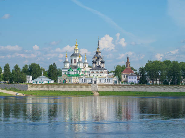 istock Orthodox church in Veliky Ustyug. 1256485037
