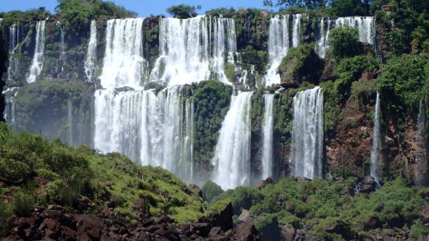 istock Waterfalls at Iguazu 1256494988