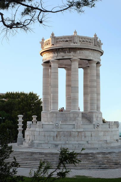 istock Ancona Passetto monument to the fallen 1256495201