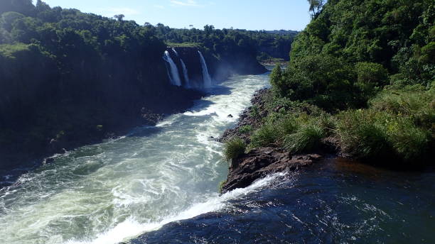 istock Waterfalls at Iguazu 1256495234