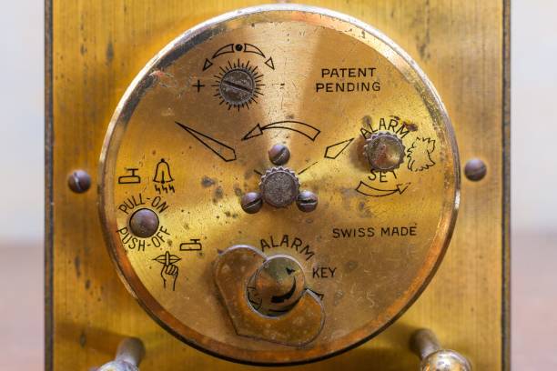 istock back controls of an antique mechanical clock 1256506753