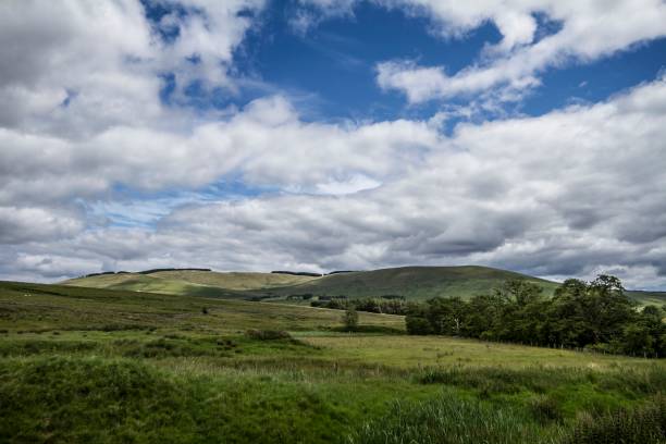 istock Land & Sky Of The Scottish Borders. 1256520978