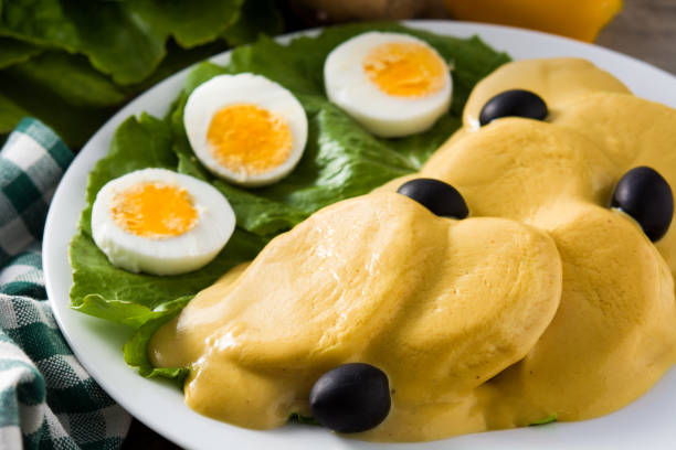 istock Traditional Peruvian papa a la huancaina 1256527354