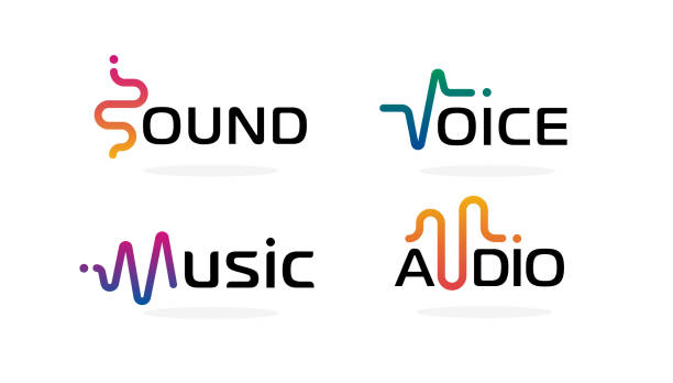 Sound wave icons set. Music waves symbols. Audio logos template. Voice equalizer emblems idea. Modern creative vector logotype collection on blank background. Sound wave icons set. Music waves symbols. Audio logos template. Voice equalizer emblems idea. Modern creative vector logotype collection on blank background musician stock illustrations