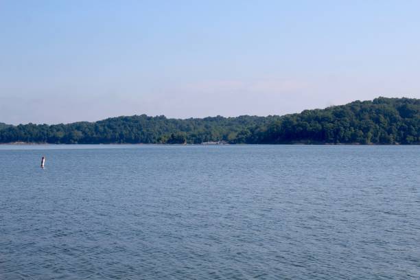 istock Calm Water at the Countryside Lake 1256531773