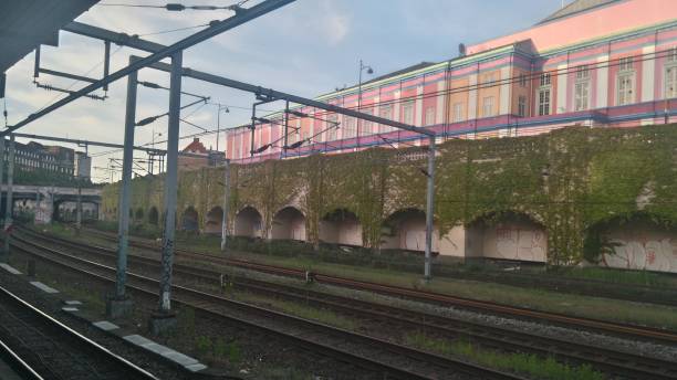 Train Station in Copenhagen, Denmark