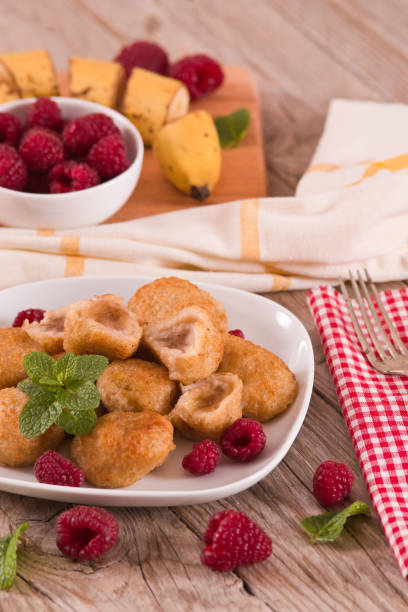istock Banana fritters. 1256541928