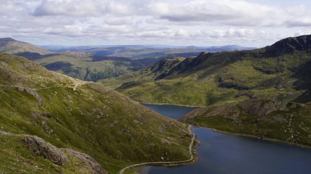 istock Climbing Snowden in Wales 1256547195