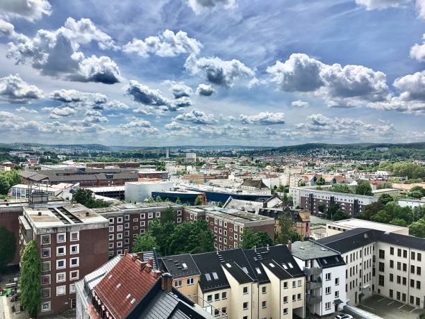 Gera is the third-largest city in Thuringia, Germany, with 96,000 inhabitants, located 55 kilometres (34 miles) south of Leipzig, 75 km (47 miles) east of Erfurt and 120 km (75 miles) west of Dresden.