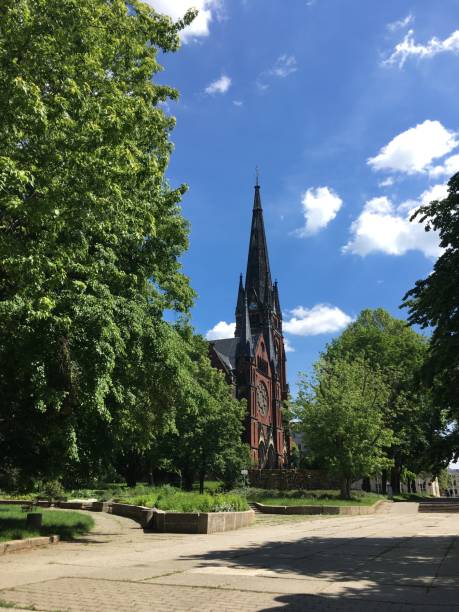 Gera is the third-largest city in Thuringia, Germany, with 96,000 inhabitants, located 55 kilometres (34 miles) south of Leipzig, 75 km (47 miles) east of Erfurt and 120 km (75 miles) west of Dresden.