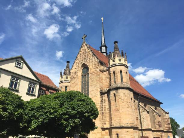 Gera is the third-largest city in Thuringia, Germany, with 96,000 inhabitants, located 55 kilometres (34 miles) south of Leipzig, 75 km (47 miles) east of Erfurt and 120 km (75 miles) west of Dresden.