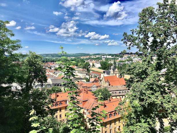 Gera is the third-largest city in Thuringia, Germany, with 96,000 inhabitants, located 55 kilometres (34 miles) south of Leipzig, 75 km (47 miles) east of Erfurt and 120 km (75 miles) west of Dresden.