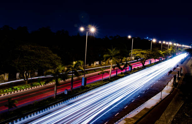 istock City Traffic Lights Long Exposure 1256554062