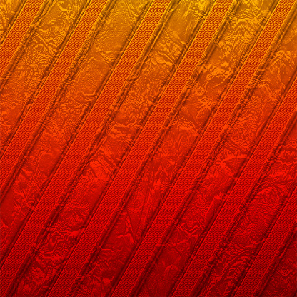 Orange shade crumpled background with diagonal lines.