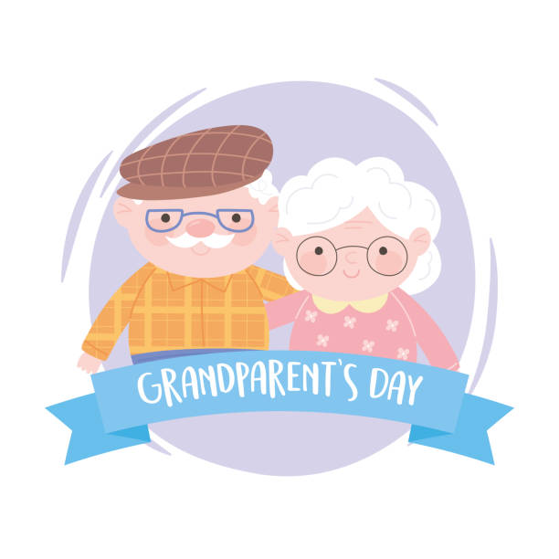 Ilustración de Feliz Día De Los Abuelos Abuelo Y Abuela Tarjeta De Felicitación De Dibujos Animados y más Vectores Libres de Derechos de Abuela - iStock Ilustración de Feliz Día De Los Abuelos Abuelo Y Abuela Tarjeta De Felicitación De Dibujos Animados y más Vectores Libres de Derechos de Abuela - iStock