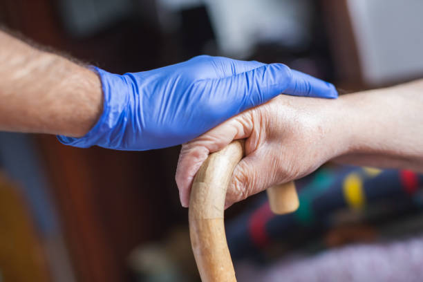taking care of elderly people